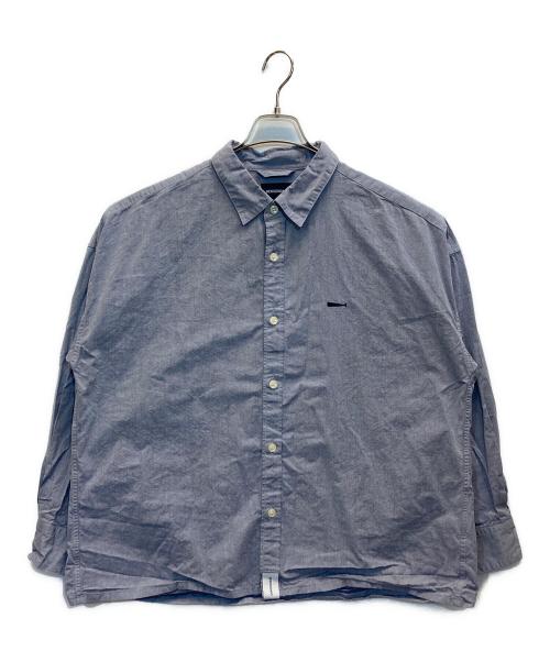DESCENDANT（ディセンダント）DESCENDANT (ディセンダント) シャンブレーシャツ ブルー サイズ:2の古着・服飾アイテム
