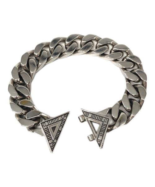 Dior（ディオール）Dior (ディオール) CDダイヤモンドチェーンリンク メタル シルバーの古着・服飾アイテム