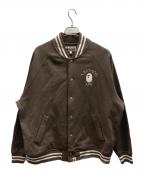 A BATHING APEア ベイシング エイプ）の古着「スタジャン」｜ブラウン