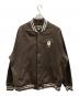 A BATHING APE（ア ベイシング エイプ）の古着「スタジャン」｜ブラウン