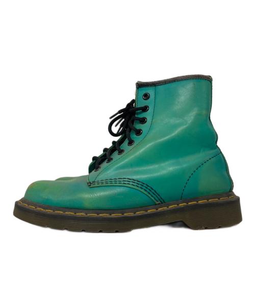 Dr.Martens（ドクターマーチン）Dr.Martens (ドクターマーチン) 8ホールブーツ グリーン サイズ:UK6の古着・服飾アイテム