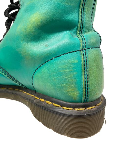 Dr.Martens（ドクターマーチン）Dr.Martens (ドクターマーチン) 8ホールブーツ グリーン サイズ:UK6の古着・服飾アイテム