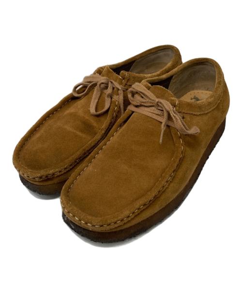 CLARKS ORIGINALS（クラークス オリジナルズ）Clarks Originals (クラークス オリジナルズ) ワラビーシューズ ベージュ サイズ:UK9 2/1の古着・服飾アイテム