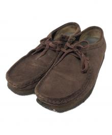 CLARKS ORIGINALS（クラークス オリジナルズ）の古着「ワラビーブーツ」｜ブラウン