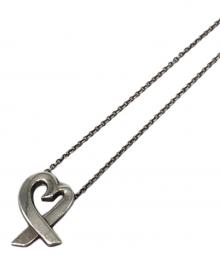 TIFFANY & Co.（ティファニー）の古着「ラビングハートネックレス」｜シルバー