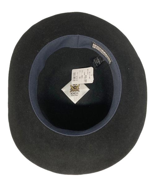 KNOX（ノックス）KNOX (ノックス) ハット ブラック 未使用品の古着・服飾アイテム