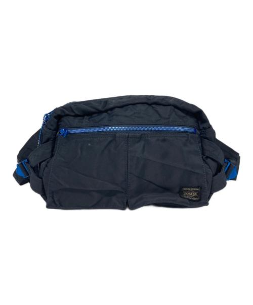 PORTER（ポーター）PORTER (ポーター) RIDE ボディバッグ ネイビーの古着・服飾アイテム