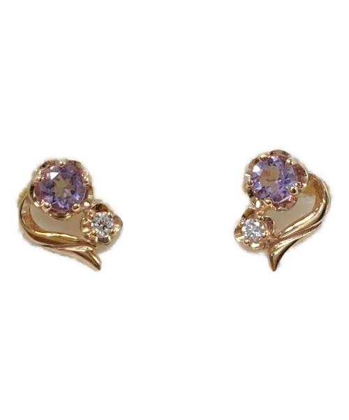 take up（テイクアップ）take up (テイクアップ) DISNEY (ディズニー) 塔の上のラプンツェル Cheerful flower ピアス サイズ:　の古着・服飾アイテム