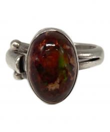 sajen（サジェン）の古着「シルバーリング」｜ブラウン