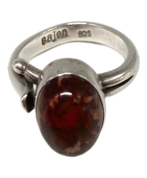 sajen（サジェン）sajen (サジェン) シルバーリング ブラウン サイズ:-の古着・服飾アイテム