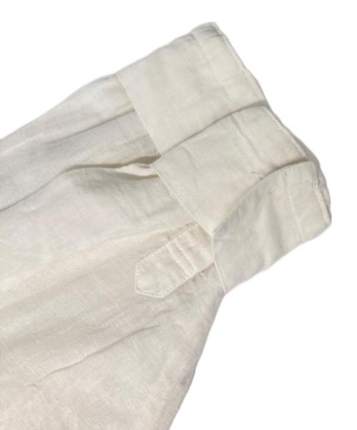 KAGURE（カグレ）KAGURE (カグレ) コットンリネンシャツワンピース ホワイト サイズ:-の古着・服飾アイテム