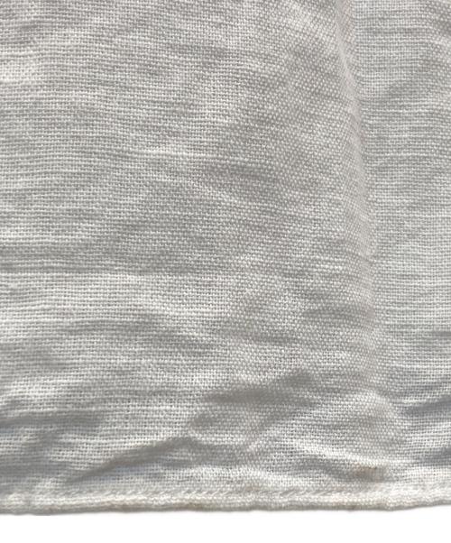 KAGURE（カグレ）KAGURE (カグレ) コットンリネンシャツワンピース ホワイト サイズ:-の古着・服飾アイテム