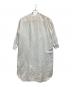 KAGURE (カグレ) コットンリネンシャツワンピース ホワイト サイズ:-：6000円