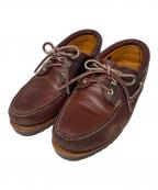 Timberlandティンバーランド）の古着「HS 3 EYE LUG」｜ボルドー