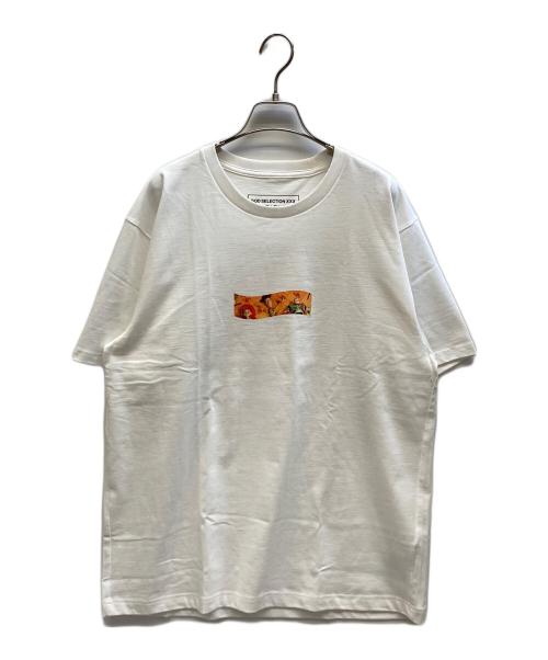GOD SELECTION XXX（ゴッドセレクショントリプルエックス）GOD SELECTION XXX (ゴッドセレクショントリプルエックス) プリントTシャツ ホワイト サイズ:XLの古着・服飾アイテム