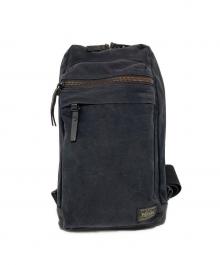 PORTER（ポーター）の古着「スリングショルダーバッグ」｜ブラック