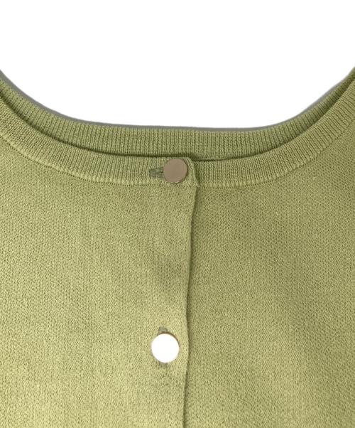 allureville（アルアバイル）allureville (アルアバイル) リネンシャーベット2WAY プルオーバー オリーブ サイズ:2の古着・服飾アイテム