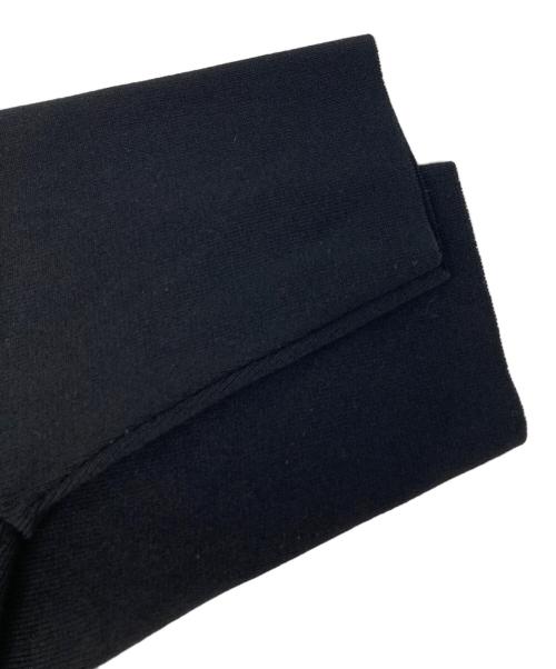 BORDERS at BALCONY（ボーダーズアットバルコニー）BORDERS at BALCONY (ボーダーズアットバルコニー) スカラップドレスワンピース ブラック サイズ:36の古着・服飾アイテム