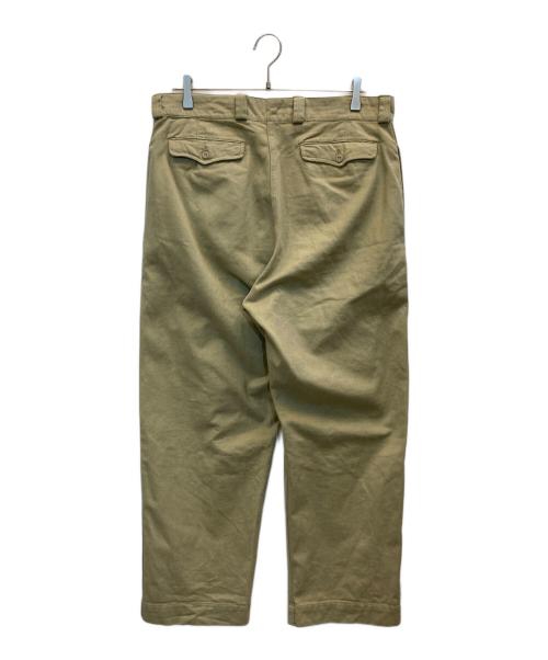 French Army（フランス軍）French Army (フレンチアーミー) M-52トラウザー ベージュ サイズ:15の古着・服飾アイテム