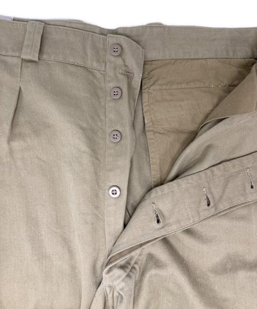 French Army（フランス軍）French Army (フレンチアーミー) M-52トラウザー ベージュ サイズ:15の古着・服飾アイテム