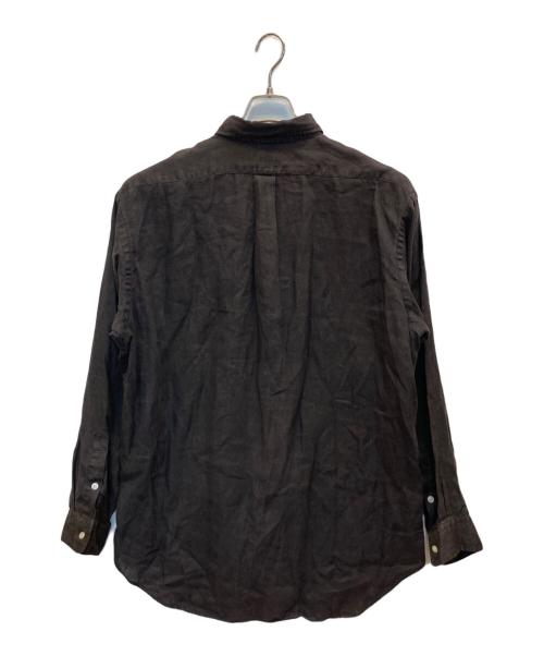 RALPH LAUREN（ラルフローレン）RALPH LAUREN (ラルフローレン) BLAKEリネンシャツ ブラック サイズ:Mの古着・服飾アイテム