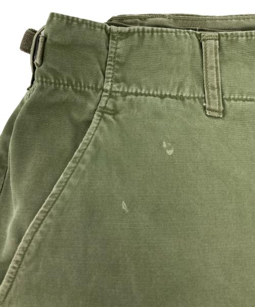 US ARMY（ユーエスアーミー）US ARMY (ユーエスアーミー) ジャングルファティーグ カーゴパンツ オリーブ サイズ:Lの古着・服飾アイテム