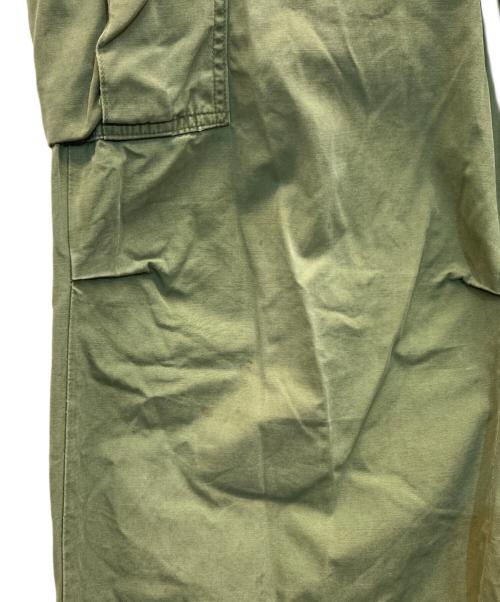 US ARMY（ユーエスアーミー）US ARMY (ユーエスアーミー) ジャングルファティーグ カーゴパンツ オリーブ サイズ:Lの古着・服飾アイテム