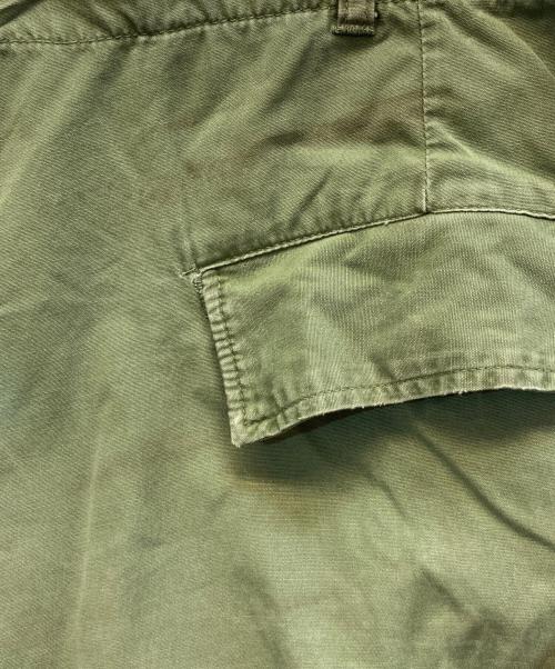 US ARMY（ユーエスアーミー）US ARMY (ユーエスアーミー) ジャングルファティーグ カーゴパンツ オリーブ サイズ:Lの古着・服飾アイテム