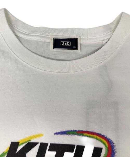 KITH（キス）KITH (キス) プリントTシャツ ホワイト サイズ:XLの古着・服飾アイテム