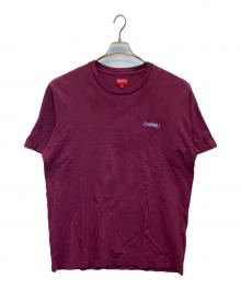 SUPREME（シュプリーム）の古着「ウォッシュドスクリプトロゴTシャツ」｜レッド