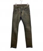 DRKSHDWダークシャドウ）の古着「ダメージ加工デニムパンツ」｜インディゴ