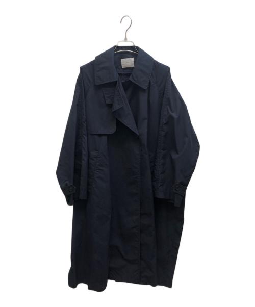 IENA（イエナ）IENA (イエナ) Pe/ポプリンオーバートレンチコート ネイビー サイズ:36の古着・服飾アイテム
