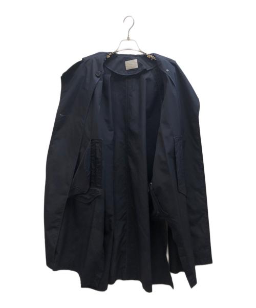 IENA（イエナ）IENA (イエナ) Pe/ポプリンオーバートレンチコート ネイビー サイズ:36の古着・服飾アイテム