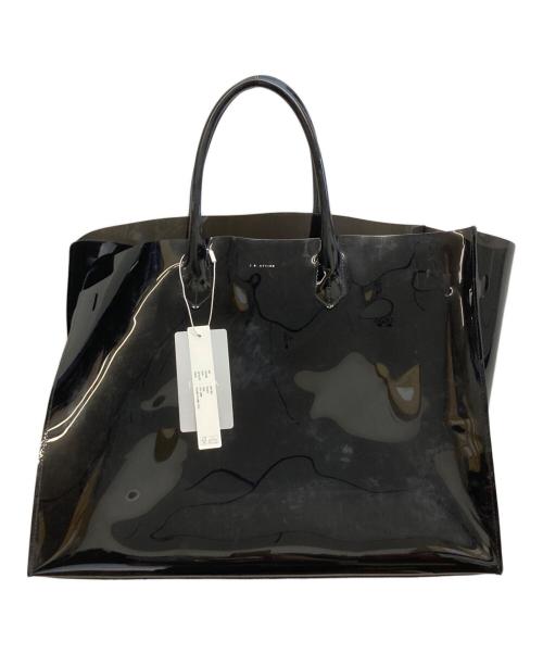 J.B.ATTIRE（ジェービーアトリエ）J.B.ATTIRE (ジェービーアトリエ) エナメルトートバッグ ブラック サイズ:Freeの古着・服飾アイテム