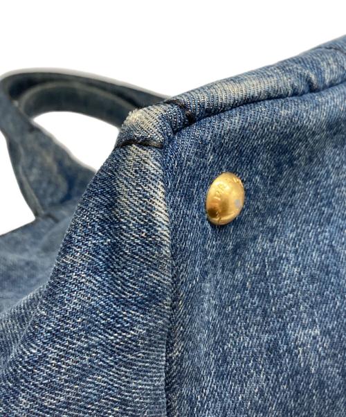 PRADA（プラダ）PRADA (プラダ) カナパ キャンバスバッグ インディゴの古着・服飾アイテム