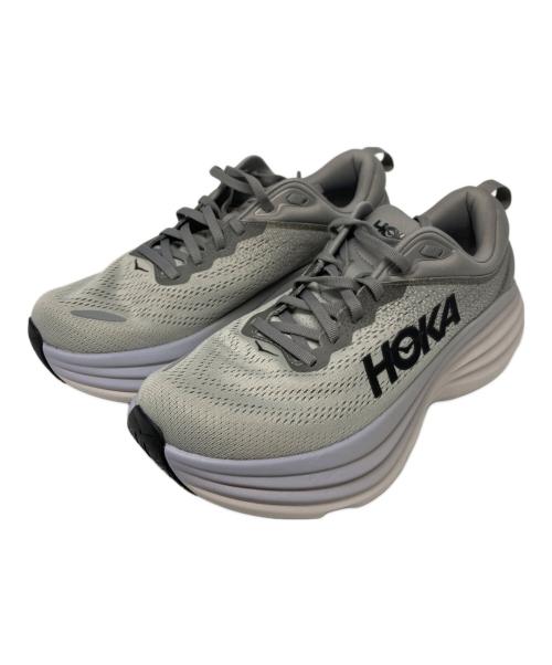 HOKAONEONE（ホカオネオネ）HOKAONEONE (ホカオネオネ) M BONDI 8 グレー サイズ:26cmの古着・服飾アイテム