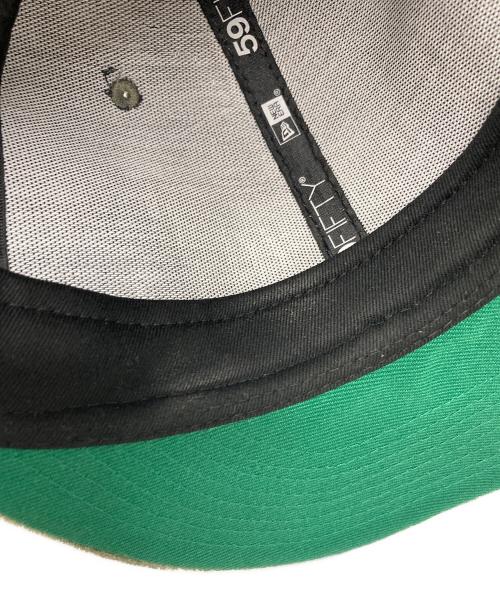 SUPREME（シュプリーム）Supreme (シュプリーム) New Era (ニューエラ) Velour Box Logo カーキ サイズ:8の古着・服飾アイテム