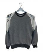 MIHARA YASUHIROミハラヤスヒロ）の古着「ダメージ加工スウェット」｜グレー