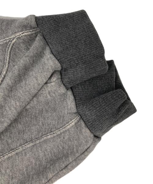 MIHARA YASUHIRO（ミハラヤスヒロ）MIHARA YASUHIRO (ミハラヤスヒロ) ダメージ加工スウェット グレー サイズ:36の古着・服飾アイテム