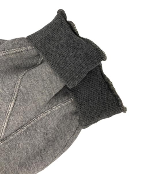 MIHARA YASUHIRO（ミハラヤスヒロ）MIHARA YASUHIRO (ミハラヤスヒロ) ダメージ加工スウェット グレー サイズ:36の古着・服飾アイテム