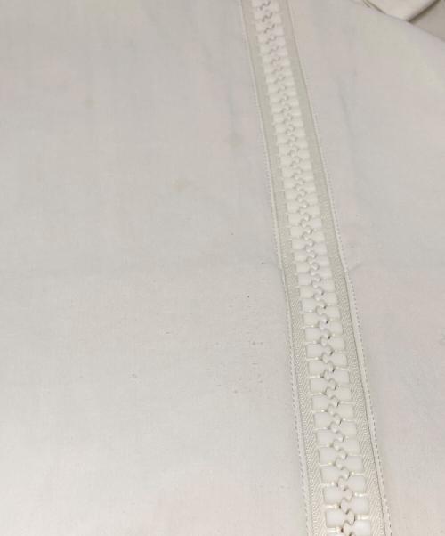 FILA（フィラ）FILA (フィラ) Maison MIHARA YASUHIRO (メゾン ミハラ ヤスヒロ) ビッグファスナートラックジャケット ベージュ サイズ:Lの古着・服飾アイテム