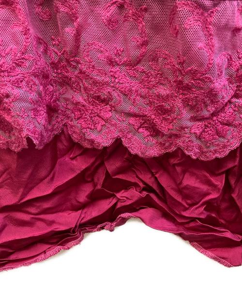 Maison MIHARA YASUHIRO（メゾン ミハラ ヤスヒロ）Maison MIHARA YASUHIRO (メゾン ミハラ ヤスヒロ) フリルスカート パープル サイズ:36の古着・服飾アイテム