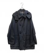 BURBERRY LONDONバーバリーロンドン）の古着「ナイロンジャケット」｜ブラック