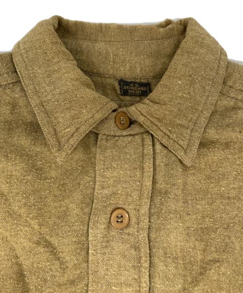O.D.STANDARD（オーディー・スタンダード）O.D.STANDARD (オーディー・スタンダード) ウールチンストプルオーバーシャツ カーキ サイズ:-の古着・服飾アイテム