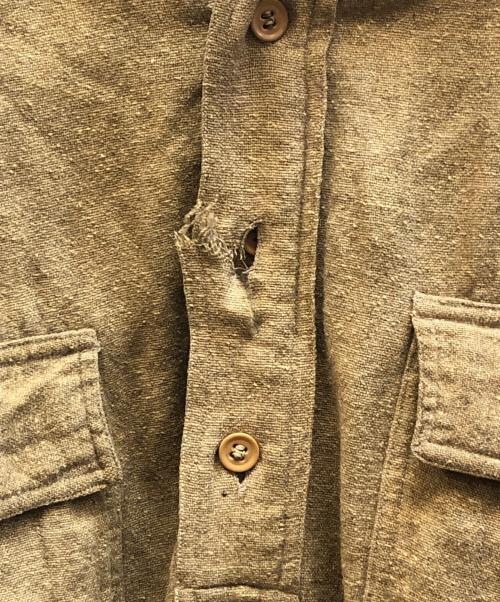 O.D.STANDARD（オーディー・スタンダード）O.D.STANDARD (オーディー・スタンダード) ウールチンストプルオーバーシャツ カーキ サイズ:-の古着・服飾アイテム