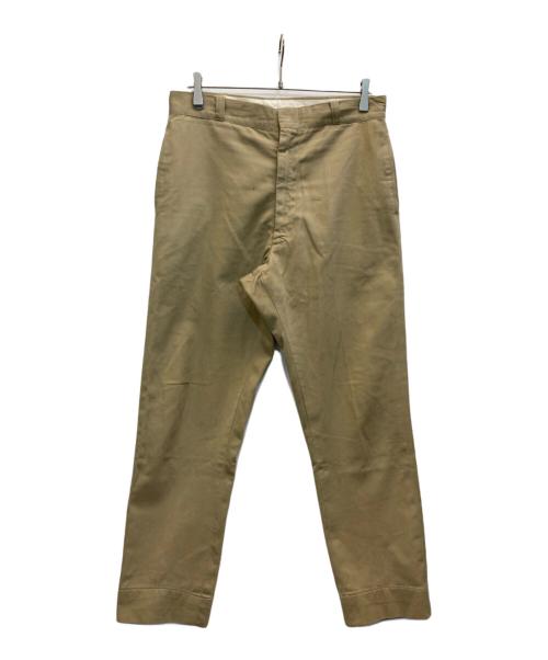 US ARMY（ユーエスアーミー）US ARMY (ユーエスアーミー) トラウザーパンツ ベージュ サイズ:34×31の古着・服飾アイテム