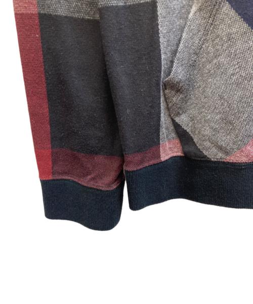 BLACK LABEL CRESTBRIDGE（ブラックレーベル クレストブリッジ）BLACK LABEL CRESTBRIDGE (ブラックレーベル クレストブリッジ) ジップパーカー ネイビー×グレー サイズ:Mの古着・服飾アイテム