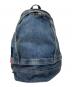 DIESEL（ディーゼル）の古着「Rave Backpack」｜インディゴ