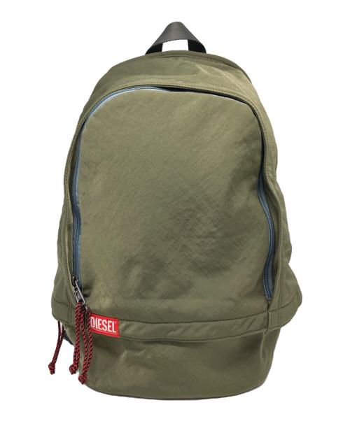 DIESEL（ディーゼル）DIESEL (ディーゼル) RAVE BACKPACK X カーキの古着・服飾アイテム