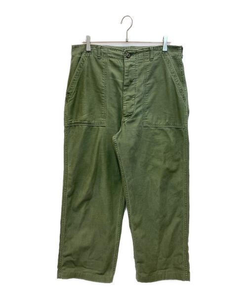 US ARMY（ユーエスアーミー）US ARMY (ユーエスアーミー) ベイカーパンツ オリーブ サイズ:W36の古着・服飾アイテム